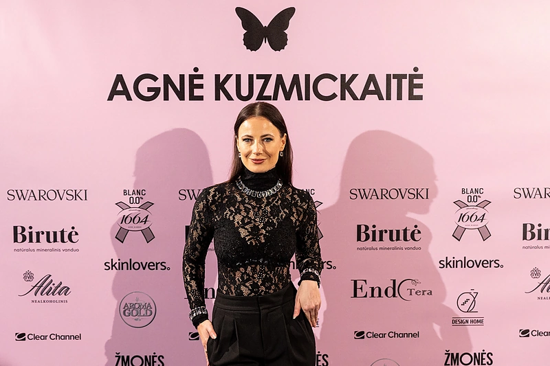 Agnės Kuzmickaitės kolekcijos svečiai / Pauliaus Peleckio / BNS nuotr.
