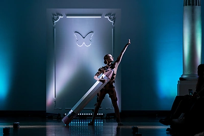 Agnės Kuzmickaitės kolekcijos pristatymas / Pauliaus Peleckio / BNS nuotr.