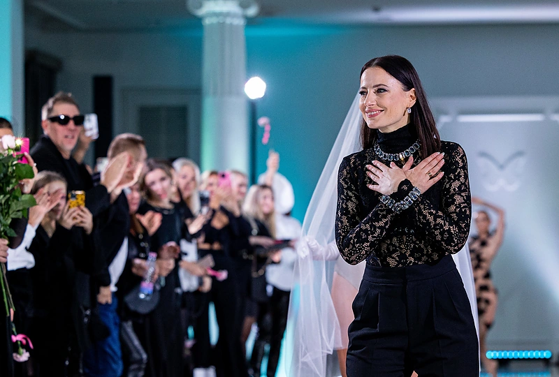 Agnės Kuzmickaitės kolekcijos pristatymas / Pauliaus Peleckio / BNS nuotr.