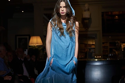 Ellos Tatarinovos kolekcijos pristatymo akimirkos