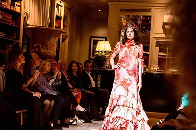 Ellos Tatarinovos kolekcijos pristatymo akimirkos