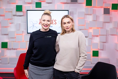 Natalija Bunkė ir Simona Nainė / Lukas Balandis / BNS nuotr.