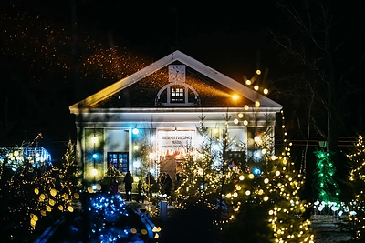 Pakruojo šviesų festivalio atidarymas / Manto Repečkos nuotr.