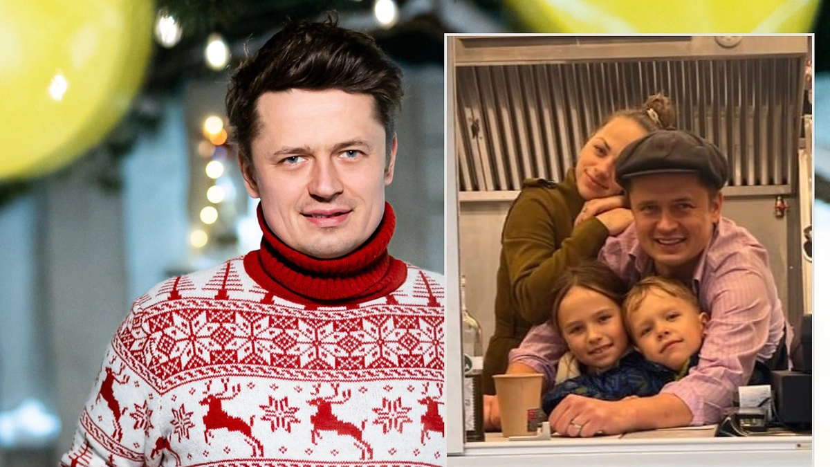Ąžuolas Žvagulis su šeima / Gretos Skaraitienės / BNS ir asmeninio albumo nuotr.