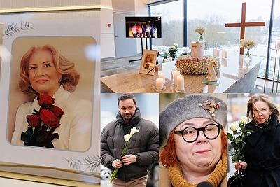 Kaune – atsisveikinimas su Dalia Teišerskyte: atėjusius pasitiko poetės jautrios eilės ir žiemiška Neris