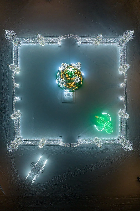 Širvintose sužibo Kalėdų eglė / Andriaus Repšio nuotr.