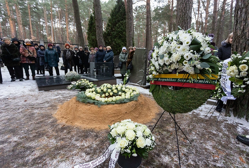 Dalios Teišerskytės laidotuvės / Skirmantas Lisauskas/ BNS nuotr.