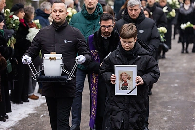 Dalios Teišerskytės laidotuvės / Skirmantas Lisauskas/ BNS nuotr.