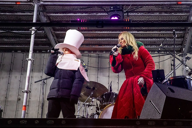 Šiaulių eglės įžiebimo šventė / Rolando Parafinavičiaus nuotr.