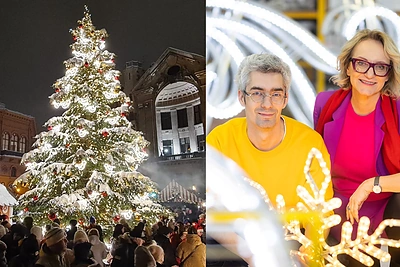 Ryga nušvito Kalėdomis: pagrindines miesto eglutes puošė lietuvių dizainieriai