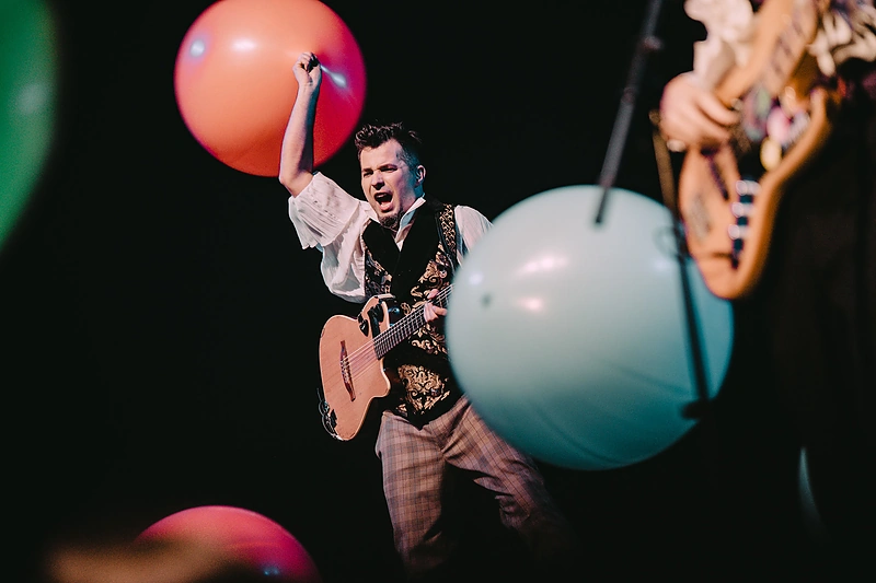 Grupės „Antikvariniai Kašpirovskio dantys“ koncerto akimirkos / Igno Avižinio nuotr.