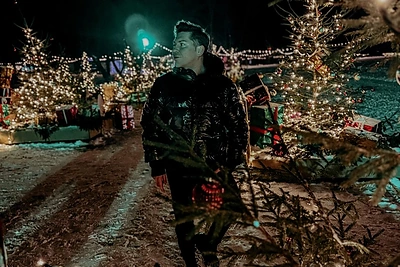 Kalėdinio parko Krikštėnų dvare atidarymas