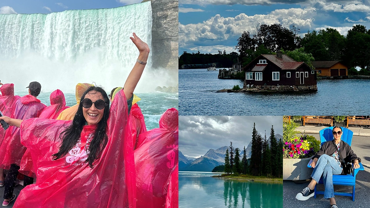 Gitana Bukauskienė Kanadoje / Asmeninio albumo nuotr.