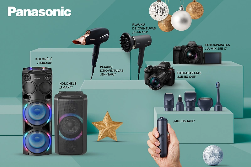 „Panasonic“ dovanų idėjos. / Gamintojo nuotr.