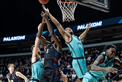 Europos taurės rungtynės: „Wolves“ - „Paris Basketball“ / Pauliaus Peleckio / BNS nuotr.