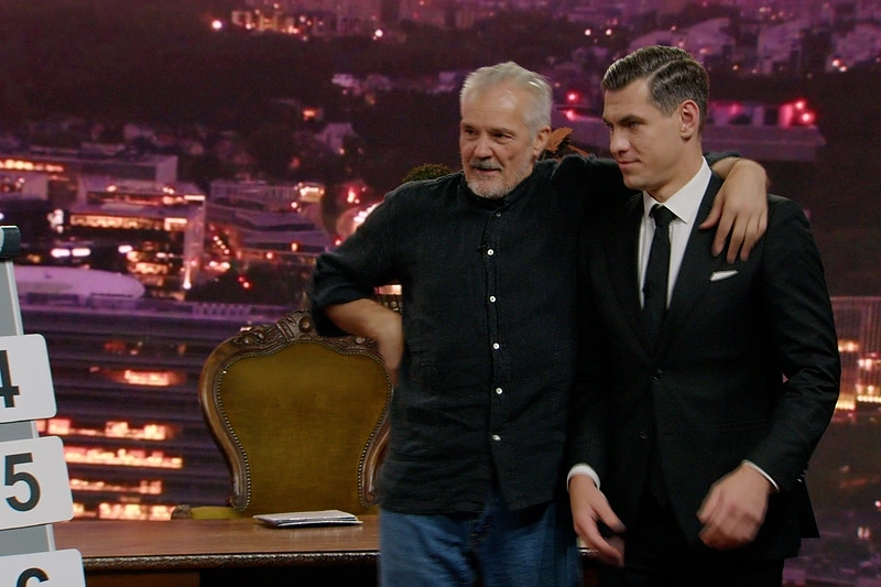 Laidos „Gero vakaro šou“ akimirka / TV3 nuotr.