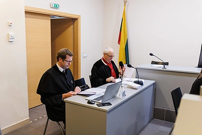 Remigijaus Viršilos teismas / Eriko Ovčarenko / BNS nuotr.