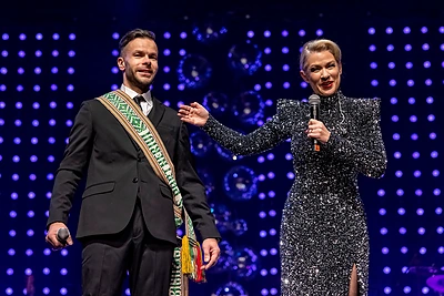 Lina Rastokaitė bei Jokūbas Bareikis surengė išskirtinį koncertą / Liusjeno Kulbio nuotr.