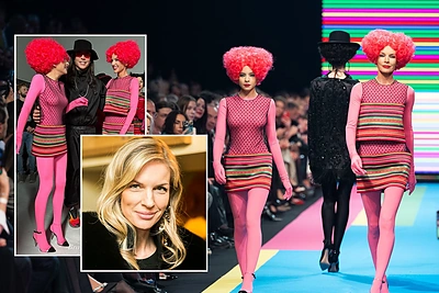 Ant J.Statkevičiaus podiumo – netikėtas duetas iš Niujorko: supermodelis S.Griaznova su dukra