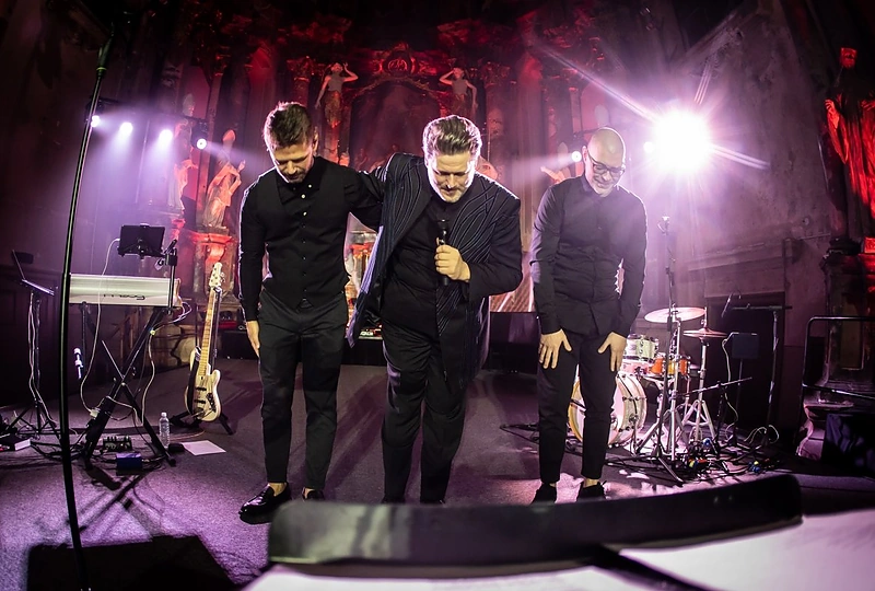 Merūno Vitulskio koncertas Šv. Kotrynos bažnyčioje / Martyno Vitėno nuotr.