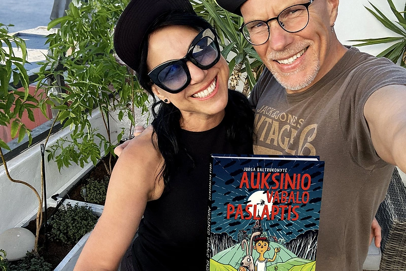 Jurga Baltrukonytė ir Algis Kriščiūnas / Asmeninio albumo nuotr.