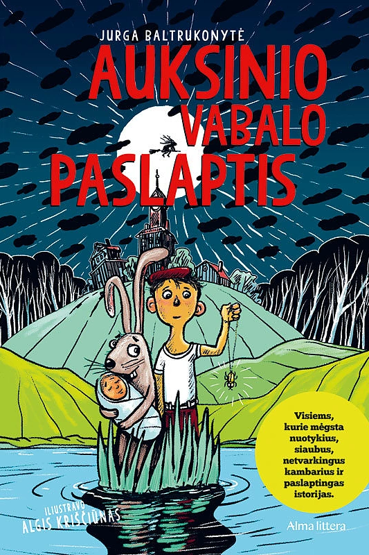 Knyga „Auksinio vabalo paslaptis“ / Justė Juškevičiūtė nuotr.