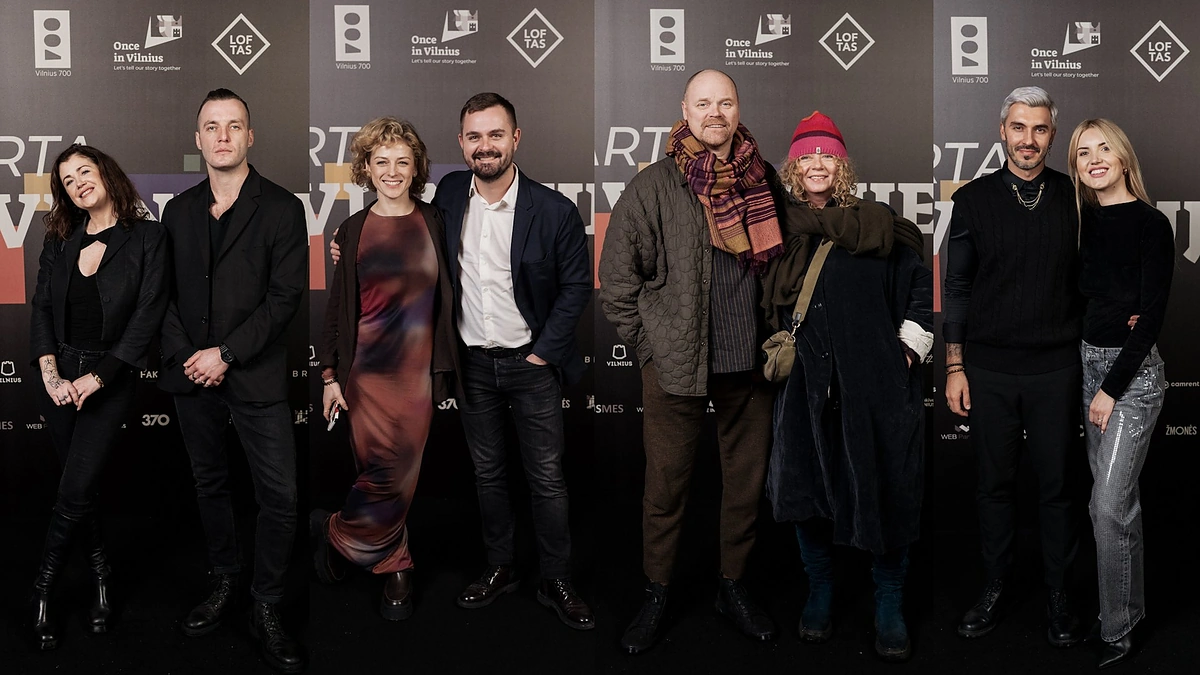 Filmo „Kartą Vilniuje“ premjeros svečiai / Simono Lukoševičiaus nuotr.