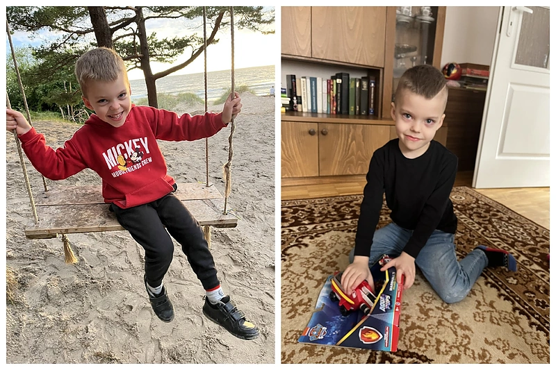 Vėžiu sergantis Domukas / Asmeninio arch. nuotr.