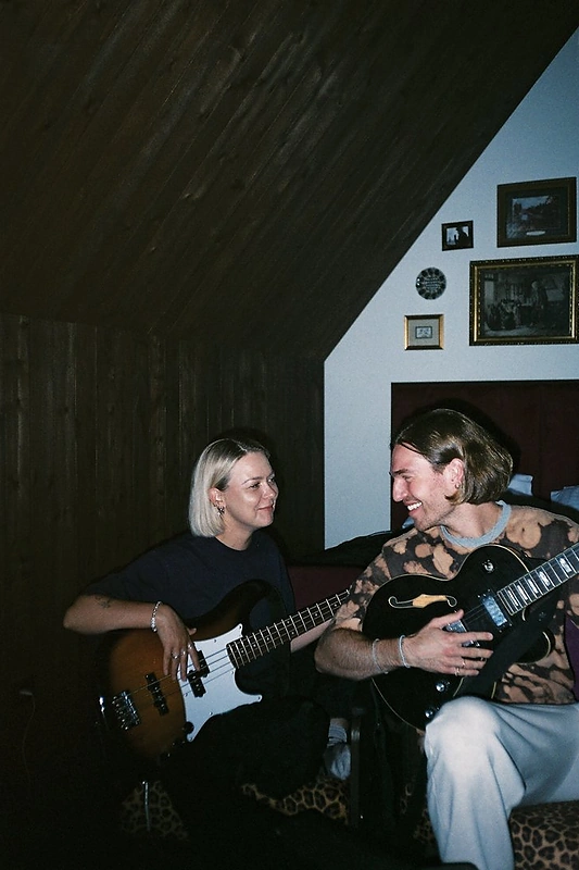 Monika Linkytė ir Gabrielius Vagelis / Asmeninio albumo nuotr.