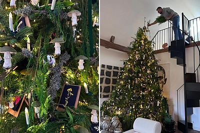 Alfo Ivanausko Kalėdų eglė / Asmeninio albumo nuotr.