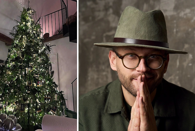 Alfo Ivanausko Kalėdų eglė / Asmeninio albumo nuotr.