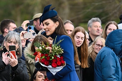 Karališkoji šeima lankosi kalėdinėse mišiose / Vida Press nuotr.