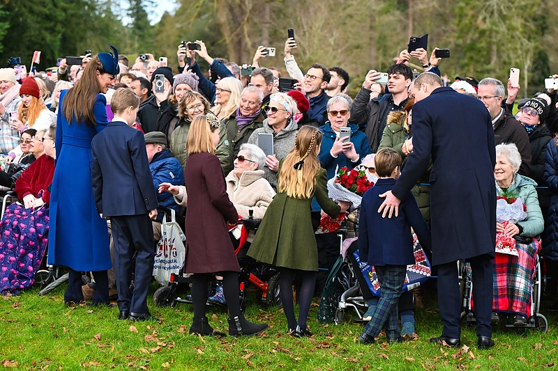 Karališkoji šeima lankosi kalėdinėse mišiose / Vida Press nuotr.