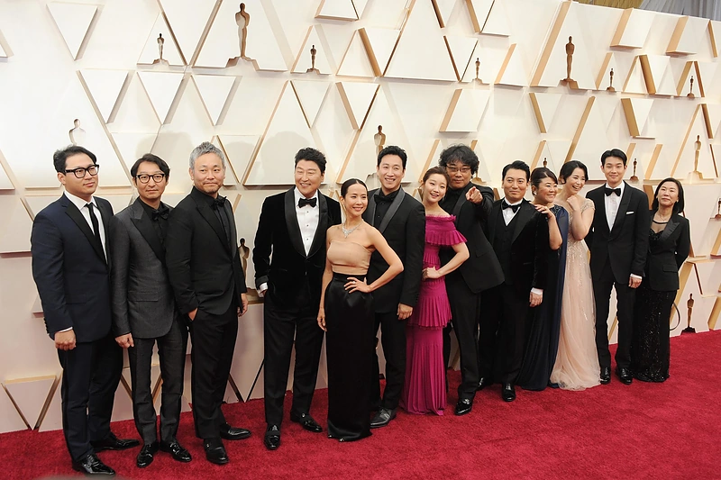 Filmo „Parazitas“ aktoriai / Vida Press nuotr.