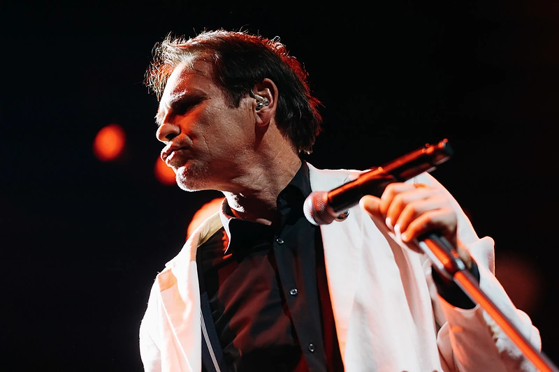 Marijono Mikutavičiaus koncerto Vilniuje akimirka / Manto Repečkos nuotr.