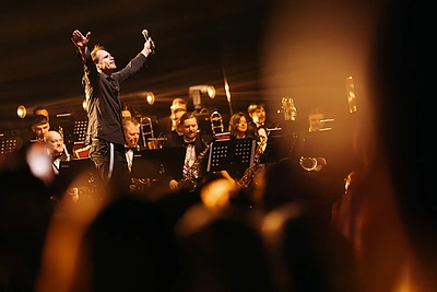 Marijono Mikutavičiaus koncerto Vilniuje akimirka / Manto Repečkos nuotr.