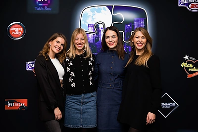 Serialo „Rimti reikalai“ vakarėlio akimirka / Brigitos Vrubliauskaitės nuotr.