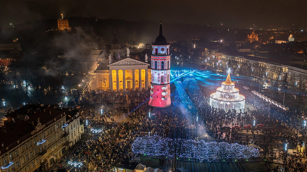 Naujųjų sutikimas Vilniuje / Sauliaus Žiūros nuotr.