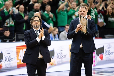 Andrea Trinchieri ir Gintaras Krapikas / Teodoro Biliūno / BNS nuotr.