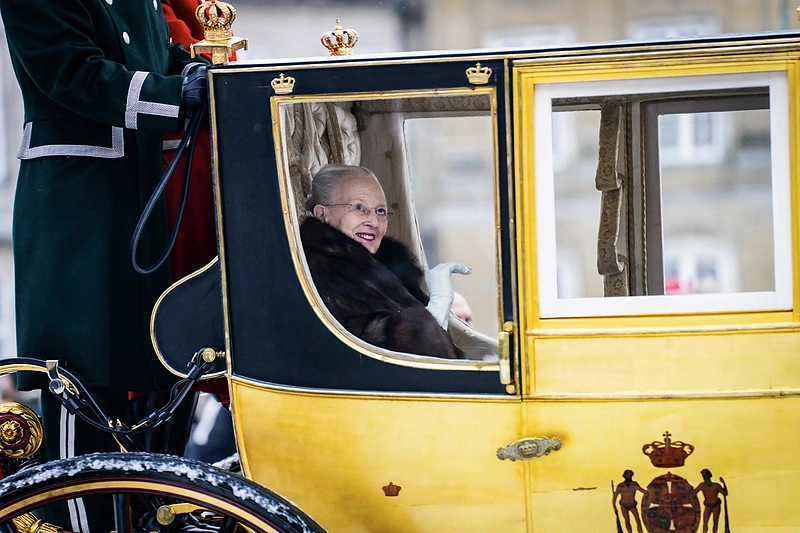 Danijos karalienė Margrethe II / AFP/„Scanpix“ nuotr.