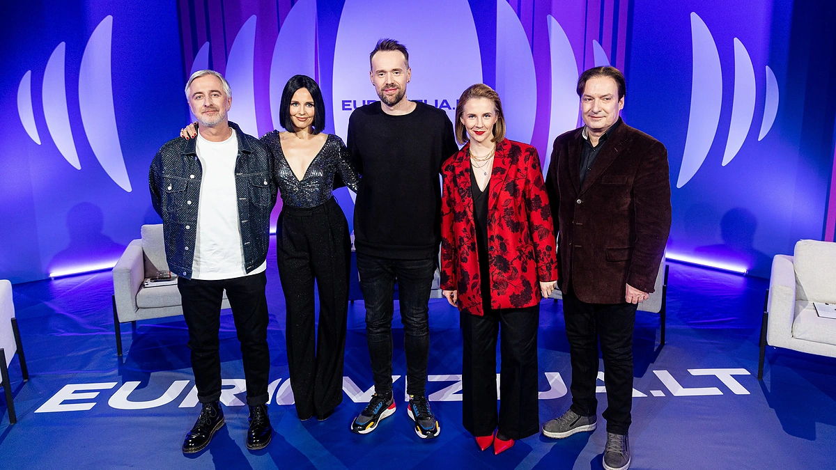 Nacionalinės „Eurovizijos“ atrankos „Eurovizija.lt“ filmavimas / Pauliaus Peleckio / BNS nuotr.