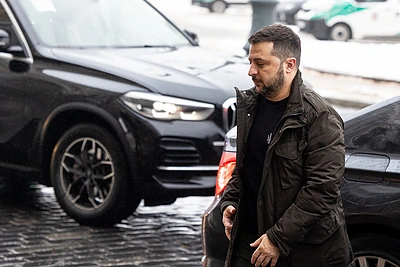 Volodymyras Zelenskis / Pauliaus Peleckio / BNS nuotr.