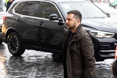 Volodymyras Zelenskis / Pauliaus Peleckio / BNS nuotr.