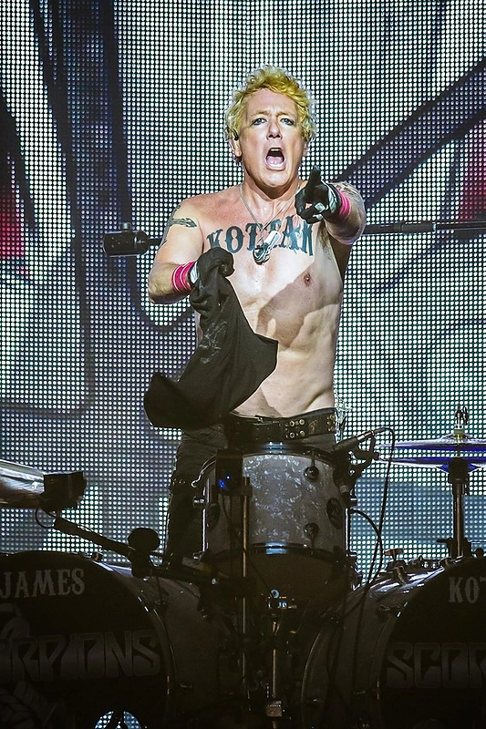 „Scorpions“ būgnininkas Jamesas Kottakas / Vida Press nuotr.