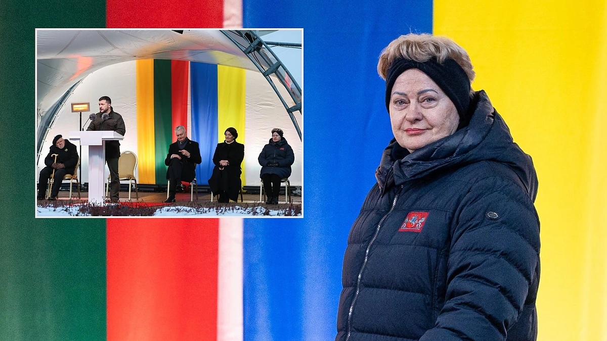 Lietuvos ir Ukrainos vadovų kreipimasis į Lietuvos žmones / Pauliaus Peleckio / BNS nuotr.