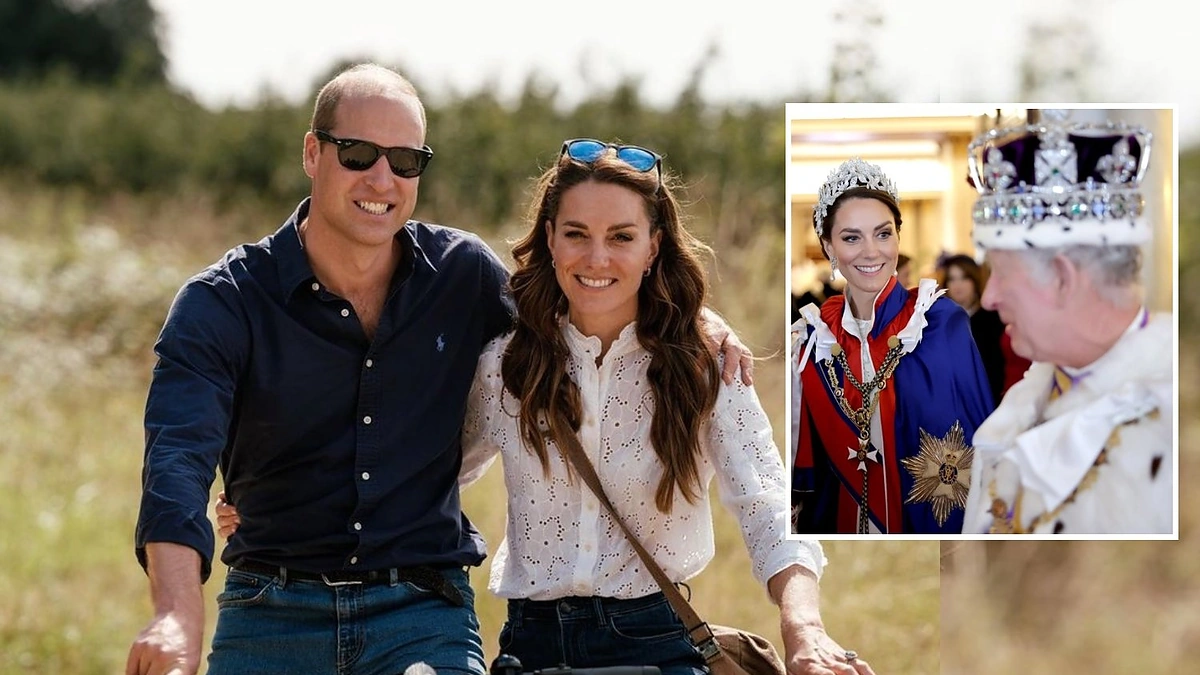 Velso princas Williamas ir princese Catherine / Matt Porteous ir Chriso Jacksono nuotr.