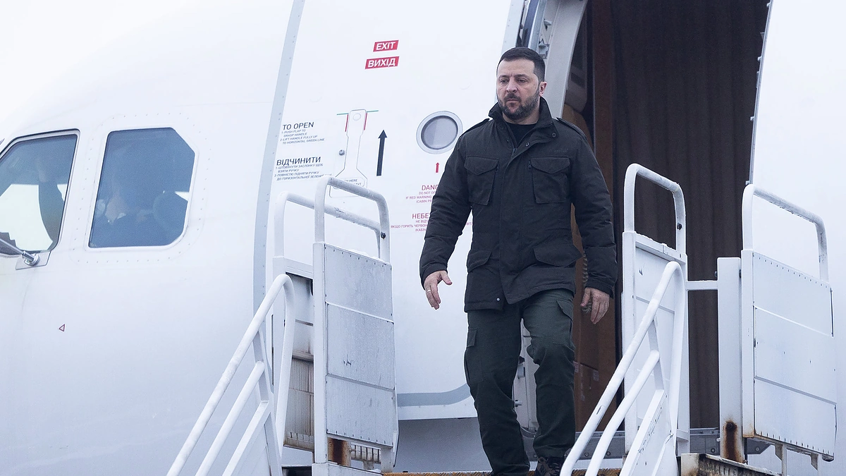 Volodymyras Zelenskis / Lukas Balandis / BNS nuotr.