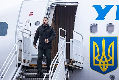 Volodymyras Zelenskis / Lukas Balandis / BNS nuotr.