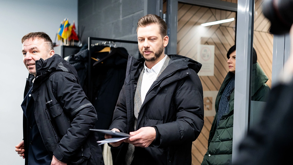 Ervinas Kvitkauskas, Vytautas Jasutis, Justina Fabijonavičienė / Lukas Balandis / BNS nuotr.