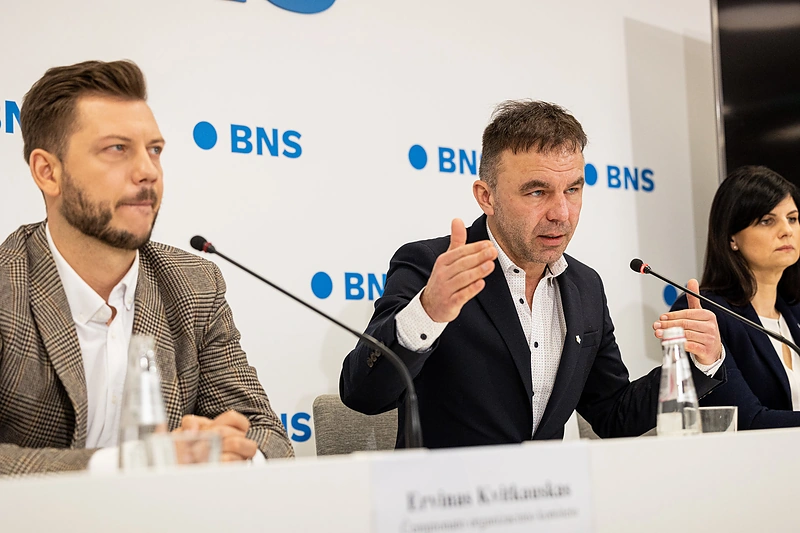 Ervinas Kvitkauskas, Vytautas Jasutis, Justina Fabijonavičienė / Pauliaus Peleckio / BNS nuotr.